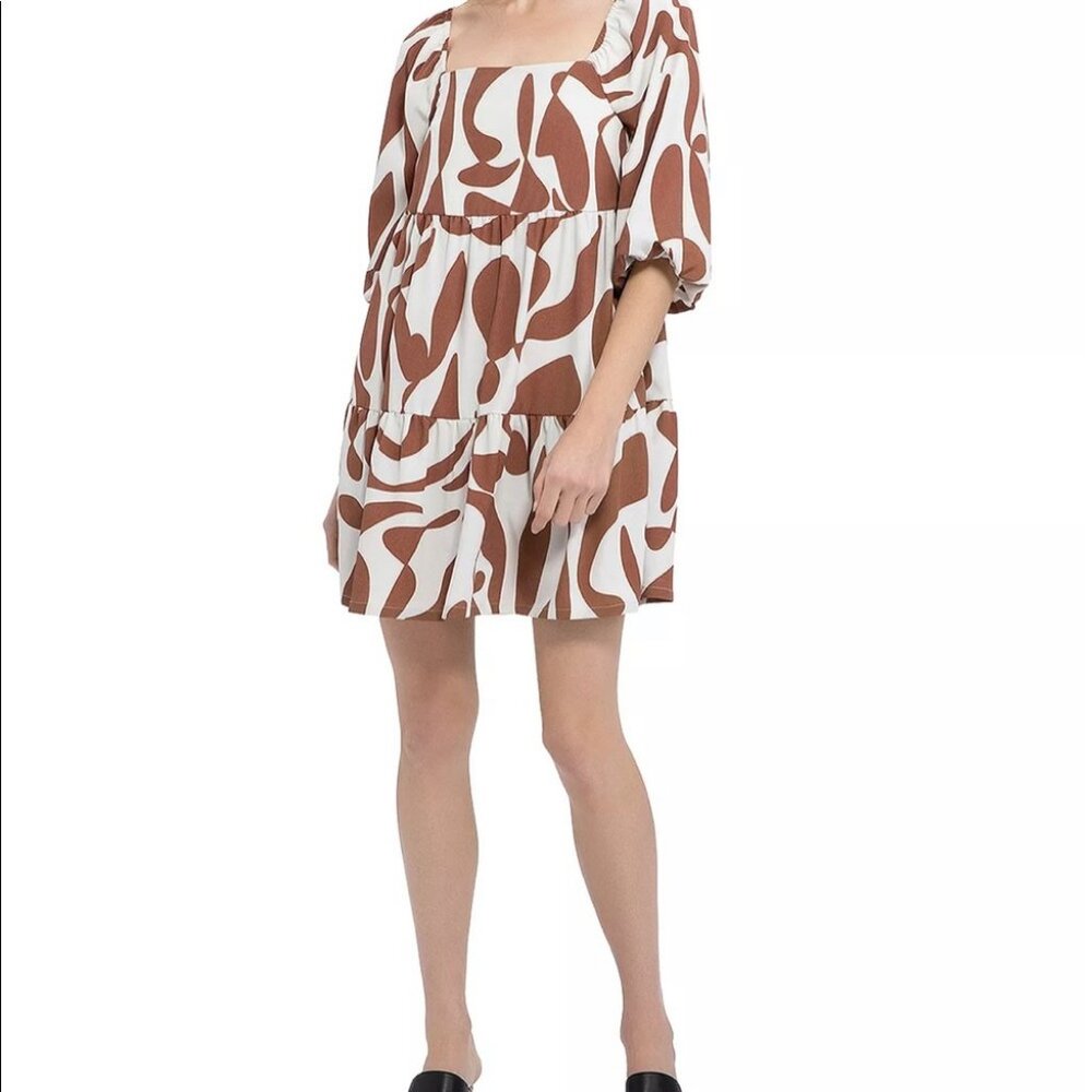 NWOT Sanctuary Weekender Babydoll Dress L